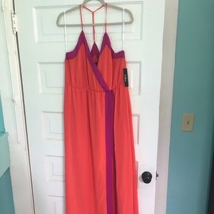 Coral Maxi Dress